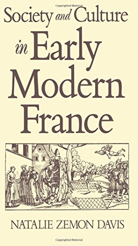 Cover of Society and culture in early modern France