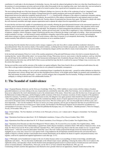 Cover of Modernity and ambivalence
