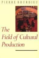 Cover of The field of cultural production