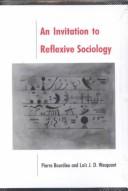 Cover of An invitation to reflexive sociology