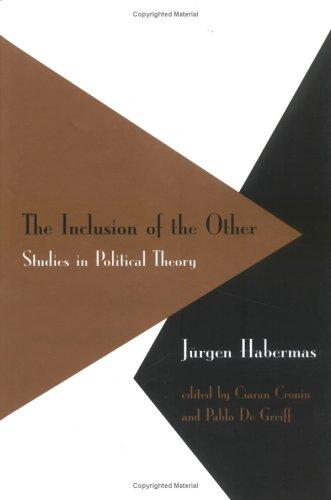 Cover of The Inclusion of the Other