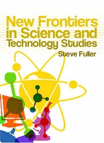 Cover of New Frontiers in Science and Technology Studies