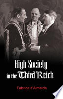 Cover of High Society in the Third Reich