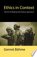 Cover of Ethics in Context