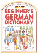 Cover of Beginner's German dictionary
