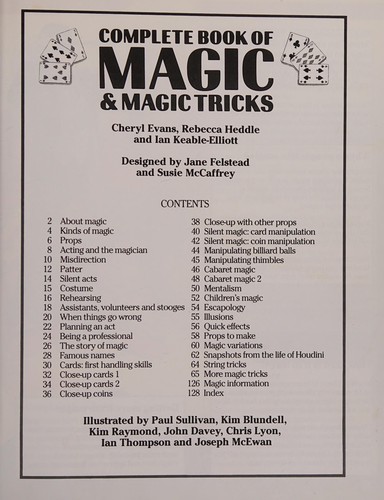 Cover of Complete Book of Magic and Magic Tricks