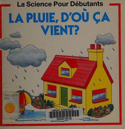Cover of La pluie, d'où ça vient?