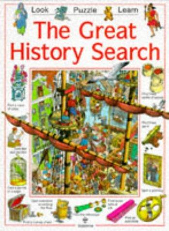 Cover of The Great History Search (Look, Puzzle, Learn Series)