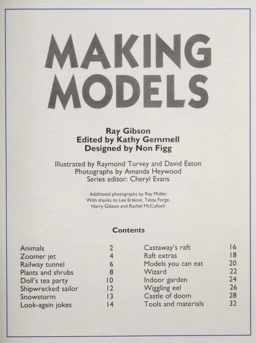 Cover of Making models