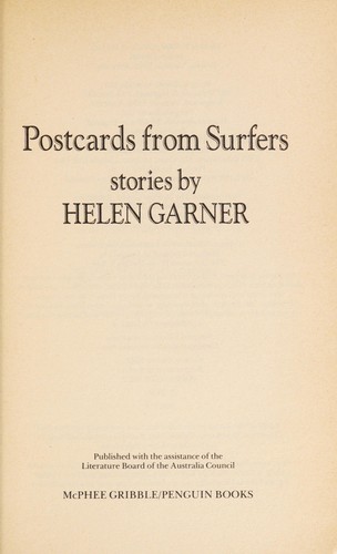 Cover of Postcards from surfers