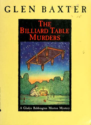 Cover of Billiard Table Murders a Gladys Babbingt (A Gladys Babbington Morton Mystery)