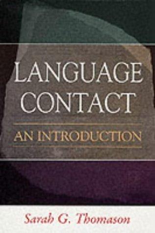 Cover of Language contact