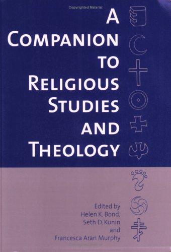 Cover of A companion to religious studies and theology