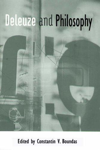 Cover of Deleuze and Philosophy (Deleuze Connections)