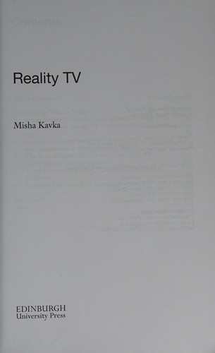 Cover of Reality TV