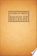Cover of Essays on Deleuze