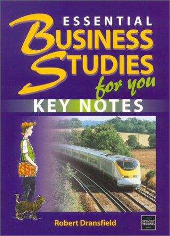 Cover of Essential Business Studies for You