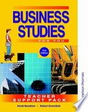 Cover of Business Studies for You