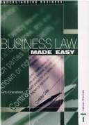 Cover of Business Law Made Easy (Understanding Business)