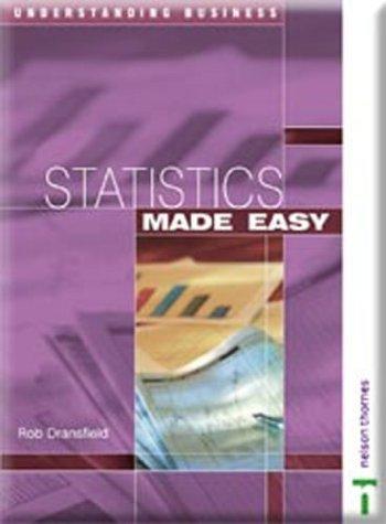 Cover of Understanding Business - Statistics Made Easy (Understanding Business)