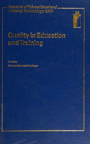 Cover of Aspects of educational and training technology