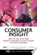 Cover of Consumer Insight