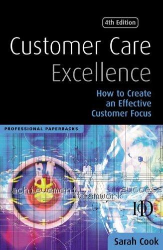 Cover of Customer Care Excellence