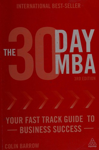 Cover of The 30 day MBA