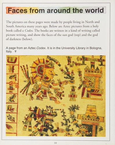 Cover of Faces in Art (Looking at Art)
