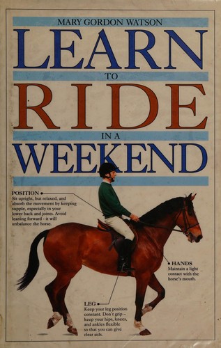 Cover of Learn to Ride in a Weekend (Learn in a Weekend)
