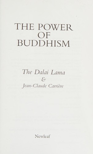 Cover of The Power of Buddhism