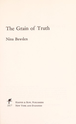 Cover of The grain of truth