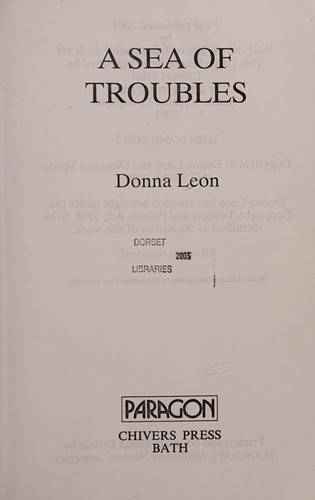 Cover of A Sea of Troubles