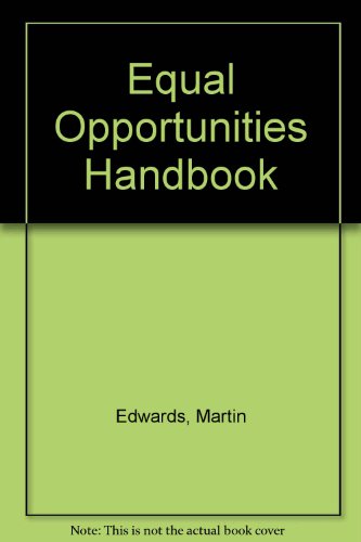 Cover of Equal Opportunities Handbook