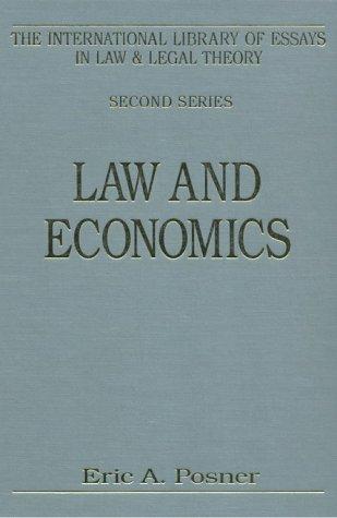 Cover of Law and Economics (International Library of Essays in Law and Legal Theory (Second Series))
