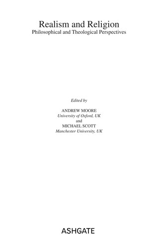 Cover of Realism and religion