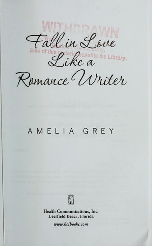 Cover of Fall in love like a romance writer
