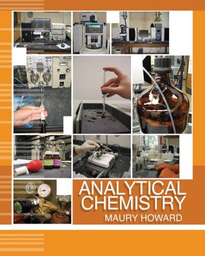 Cover of Analytical chemistry