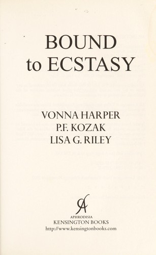 Cover of Bound to Ecstasy