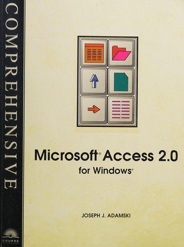 Cover of Comprehensive Microsoft Access 2.0 for Windows