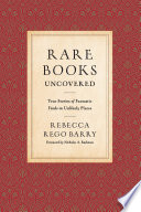 Cover of Rare books uncovered