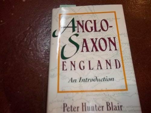 Cover of Anglo-Saxon England