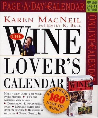 Cover of The Wine Lover's Page-A-Day Calendar 2007 (Page-A-Day Calendars)