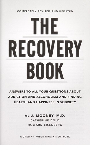 Cover of The recovery book