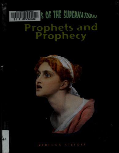 Cover of Prophets and prophecy