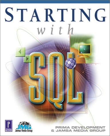 Cover of Starting with SQL
