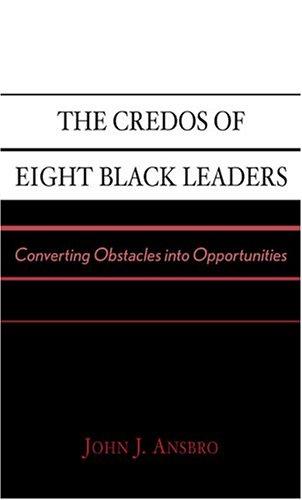 Cover of The Credos of Eight Black Leaders
