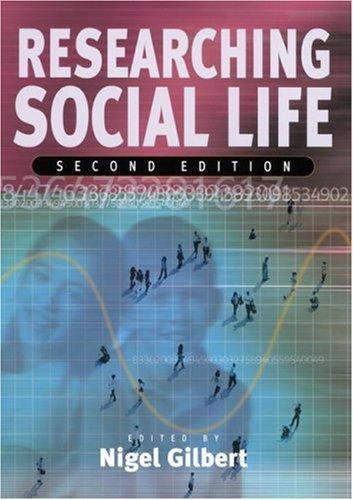 Cover of Researching social life