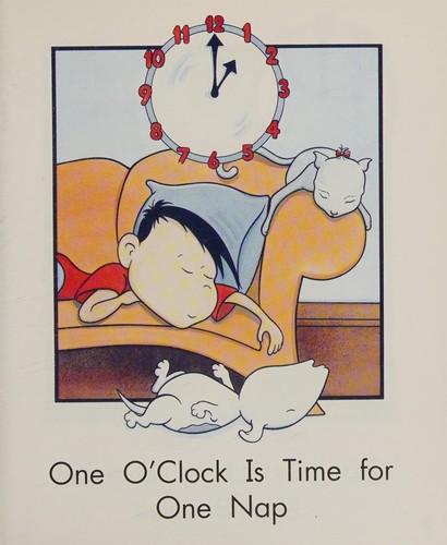 Cover of One o'clock is time for one nap (Harry's math books)