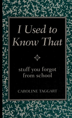 Cover of I used to know that